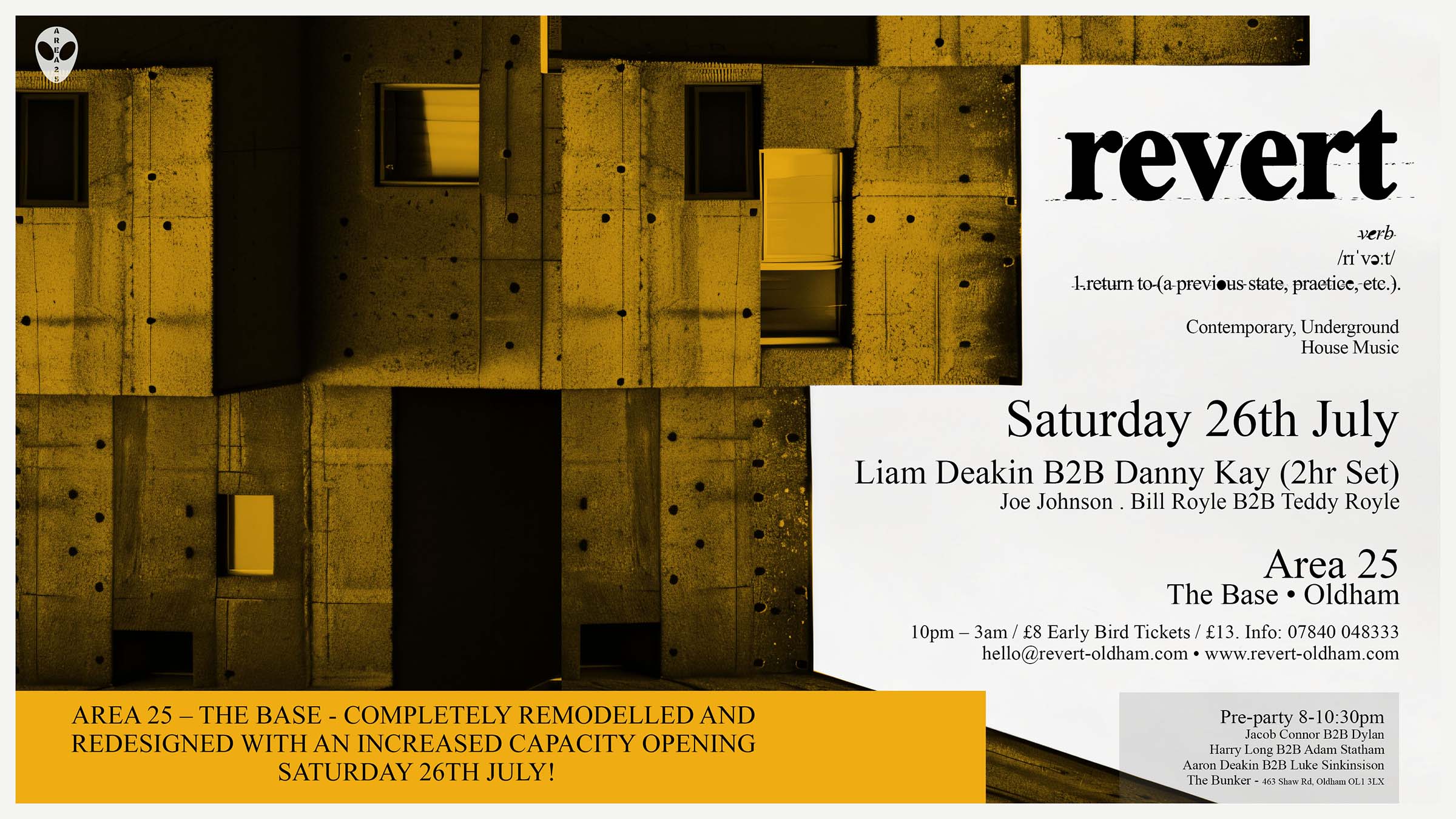 Revert Oldham